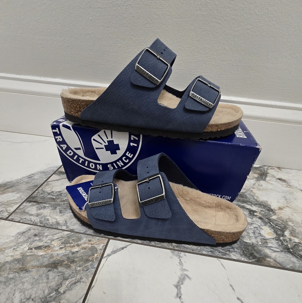 Unisexed - Birkenstock EU Size 41 - Blue *Brand New with tags & box*